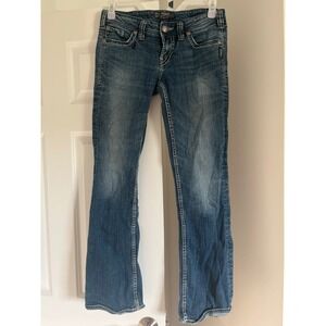 Silver Jeans Co. Women's Bootcut Jeans Medium Wash Denim Size 30/33